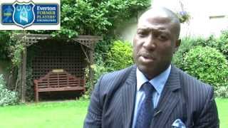 Everton Former Players Foundation interview Super Kevin Campbell [upl. by Alenoel]