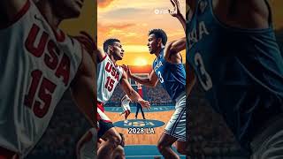 2024 Olympic basketball Updates highlights from USA vs France gold medal game [upl. by Anilasor901]