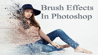 Brush effect in Photoshop [upl. by Niaz499]