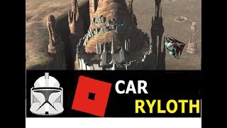 Roblox Star Wars CAR Ryloth NEW MAP [upl. by Fleischer]