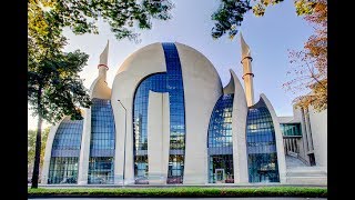 Masjid in Cologne Germany  Zentralmoschee Köln مسجد كولن Camii [upl. by Roselani]