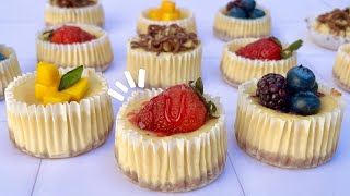 🍓 ¿Buscas un postre fácil para VENDER Los Mini Cheesecakes NO FALLAN haz esta receta rápida [upl. by Avraham]