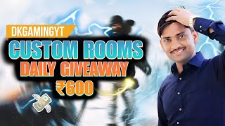 bgmi custom room live 600 rs price on estrim dkgamingyt [upl. by Louise457]