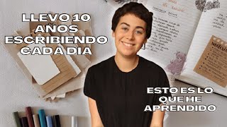 como empezar a escribir cada dia ha cambiado mi vida  diario escritura terapeutica emocional [upl. by Estella]