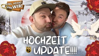 WIR HEIRATEN Update zu unserer Hochzeit 2024 [upl. by Rehposirhc]