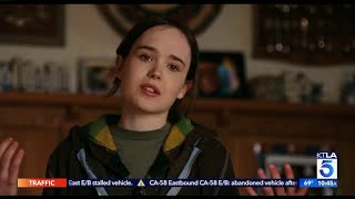 Ellen Page with Huge Announcement  Meet Elliot Page [upl. by Yrome]