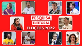 Veja nova PESQUISA ELEITORAL para governador e senador de Pernambuco e presidente [upl. by Mcdermott]