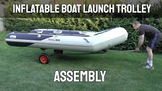 Inflatable Boat Launch Trolley Assembly [upl. by Mattias]