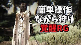 脅威の簡単操作で狩りができる覚醒RGがながら狩り最適職と判明【黒い砂漠】 [upl. by Annid682]