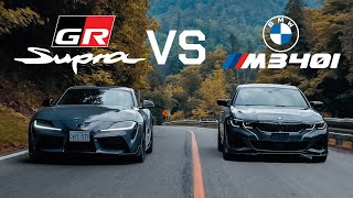 2023 Toyota Supra vs BMW M340i Battle of the B58  Which one should you buy Indepth Comparison [upl. by Eidnarb371]