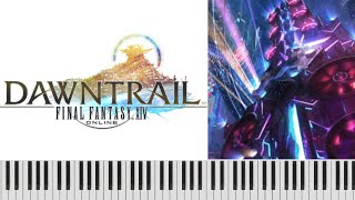 Arcadion Floor 4 quotGive It Allquot  FFXIV Dawntrail Piano Arrange [upl. by Laurena]