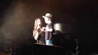 Sara Bareilles amp Joshua singing Brave at House of Blues Orlando [upl. by Ahsima]