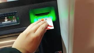 Versamento contanti con la carta Buddy allATM UniCredit [upl. by Mattie]