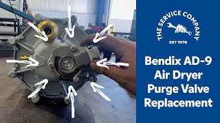 How to Replace a Bendix AD9 Air Dryer Purge Valve in 8 Steps [upl. by Nnaesor]