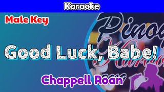 Good Luck Babe by Chappell Roan Karaoke  Male Key [upl. by Alletsirhc693]