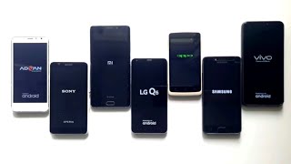 7 Android Phone collection Bootanimation [upl. by Devlen]