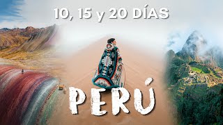 La MEJOR RUTA de 15 días por Perú 🇵🇪 Viajar a Perú por Libre [upl. by Cob136]