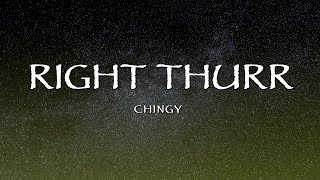 Chingy  Right Thurr Lyrics [upl. by Airekal670]