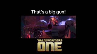 The excellent fun movie that is Transformers One Megatron gets an upgrade Optimus Prime was warned [upl. by Seaden]