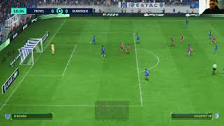 ESTAC Troyes My reactions and comments gameplay EA Sports FC 24 [upl. by Dihgirb309]