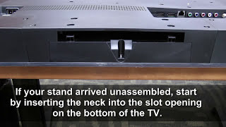 VIZIO Legacy Products  How to Swap out the Stand Assembly [upl. by Zzabahs634]