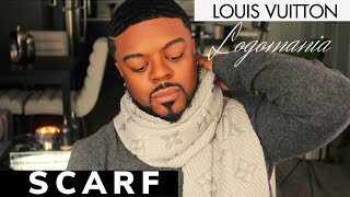 Louis Vuitton Logomania Scarf Unboxing  Wil Mikahson [upl. by Omrellig]