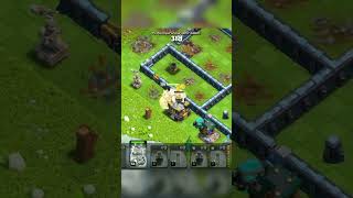 VS MORTAR LV 1 clashofclans clashofclansvideos coc [upl. by Ttoille]