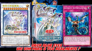 NOVA DECK ESTRURAL Advent of the Eyes of Blue Dragão Branco de Olhos Azuis  YUGIOH tcg [upl. by Anaehr]