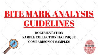 Bite mark analysis  Forensic odontology  UGC NET Forensic science [upl. by Berfield181]