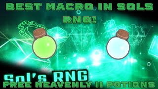 Best Macro For ERA 8  Roblox Sols RNG [upl. by Ellinej98]