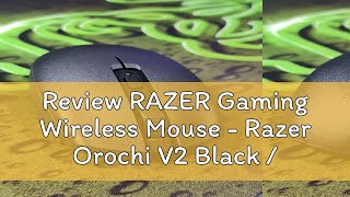 Review RAZER Gaming Wireless Mouse  Razer Orochi V2 Black  White  Quartz [upl. by Engapmahc]