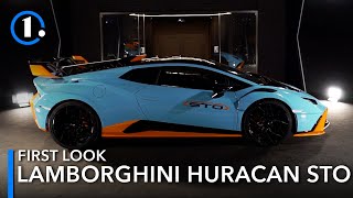 2021 Lamborghini Huracan STO InDepth First Look Engine Noise amp Details [upl. by Towill825]