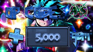 10K amp 200 GEM Code in Anime Showdown CODE [upl. by Hcurob]