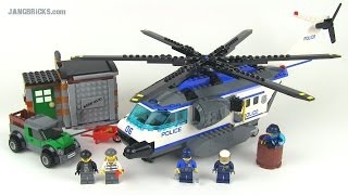 LEGO City 2014 Helicopter Surveillance set 60046 reviewed [upl. by Aimee878]