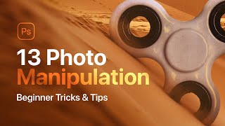 13 MUSTKNOW Photo Manipulation Tips for Beginners in Photoshop [upl. by Attezi]