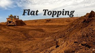 Flat Topping  D10 dozer [upl. by Ahsitul]