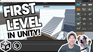 Creating Your FIRST LEVEL in Unity with ProBuilder [upl. by Ellecrag]