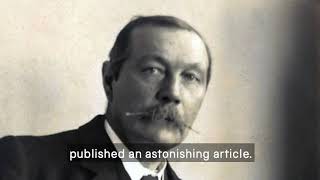 Sir Arthur Conan Doyle and the Cottingley Fairies [upl. by Ymaj]