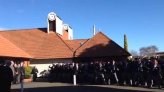 Wanganui Collegiate Haka for Donald Trott [upl. by Mathre]