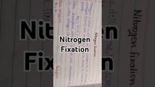 Nitrogen Fixation GATE biochemistry most frequent topic📚📚📚📚 2025 syllabus [upl. by Yelsnit]