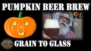 A Great Pumpkin Beer Brew A Fall Harvest Ale Grain To Glass With Recipe [upl. by Neral]