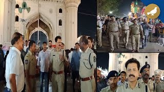 Commissioner Police Hyderabad pays surprise visit to Old City [upl. by Nnire]