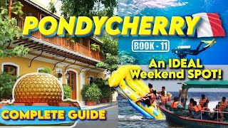 Pondicherry 2 Days Complete Travel Guide  Unseen Tourist Places  Auroville  Budget Details [upl. by Ynaitirb]