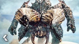 Full Diabolos Fight  MONSTER HUNTER 2020 Movie Clip [upl. by Ranie]