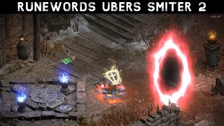 D2R Runewords Only Ubers Paladin Smiter [upl. by Aniras]