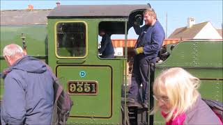 SECOND SATURDAY WSR STEAM TRAINS 26 MARCH 2022 [upl. by Bullion]