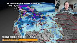 Snow Forecast for MidNovember [upl. by Oloap101]