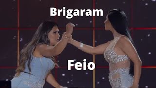 💥Simone e Simária brigam feio durante gravação de apresentação no programa do Ratinho SBT [upl. by Keryt]