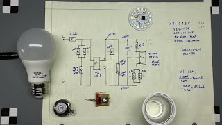 Teardown of Zilotek LED bulb with schematic [upl. by Nalek]