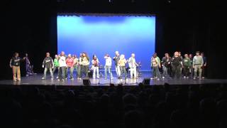 Teachers Dance  Wayland Union Middle School Talent Show 2011 [upl. by Marlin]